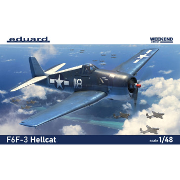 F6F-3 Hellcat, 4 versions - EDUARD 84194 - 1/48