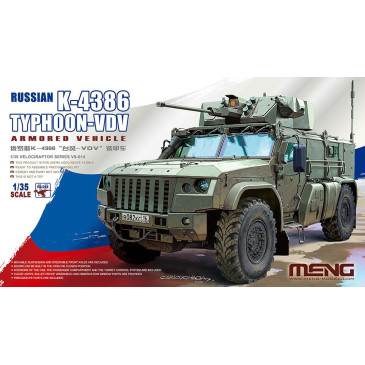 K-4386 Typhoon-VDV, véhicule blindé russe - MENG VS-014 - 1/35