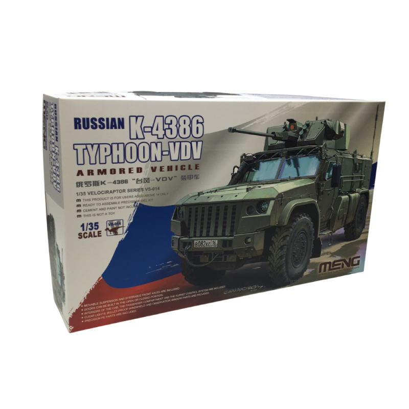 K-4386 Typhoon-VDV, véhicule blindé russe - MENG VS-014 - 1/35