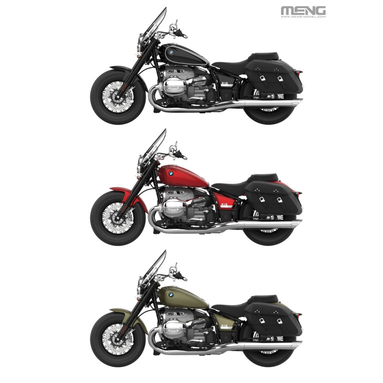 BMW : la BMW R 18 classic - MENG MT-003 - 1/9