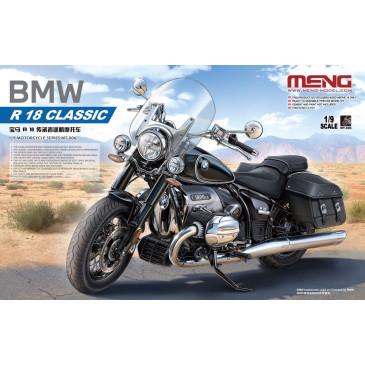 BMW : la BMW R 18 classic - MENG MT-003 - 1/9