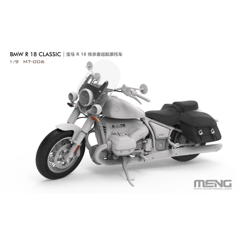 BMW : la BMW R 18 classic - MENG MT-003 - 1/9