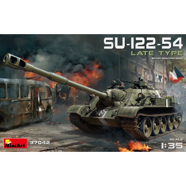 SU-122-54, Late type, 4 versions - MiniArt 37042 - 1/35