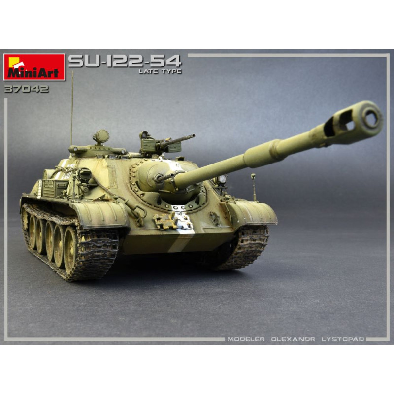 SU-122-54, Late type, 4 versions - MiniArt 37042 - 1/35
