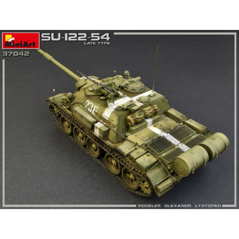 SU-122-54, Late type, 4 versions - MiniArt 37042 - 1/35