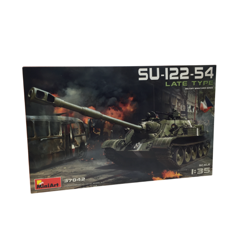 SU-122-54, Late type, 4 versions - MiniArt 37042 - 1/35