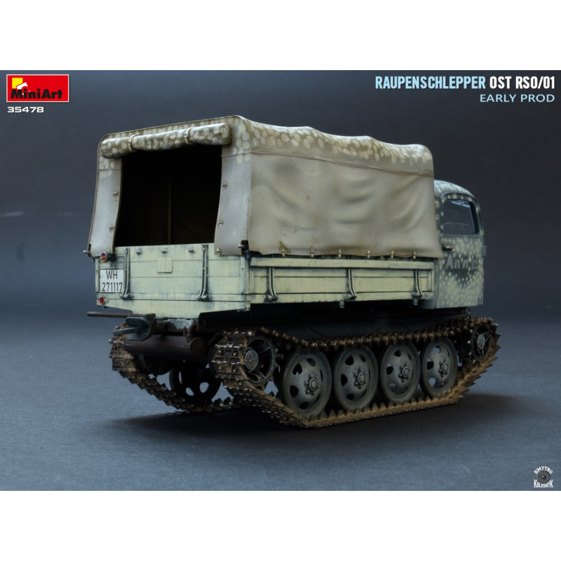 Raupenschlepper OST RSO/01, early prod, 4 versions - MiniArt 35478 - 1/35