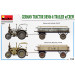 Tracteur allemand D8506 et remorque avec équipage, 2 versions - MiniArt 35314 - 1/35