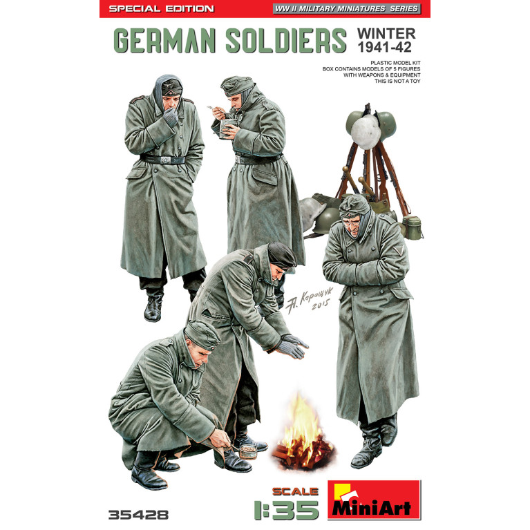 Soldats allemand, hiver 1941-42, édition spéciale - MiniArt 35428 - 1/35