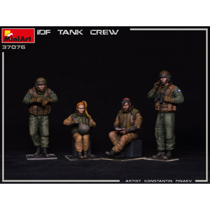 Équipage de char de tsahal - MiniArt 37076 - 1/35
