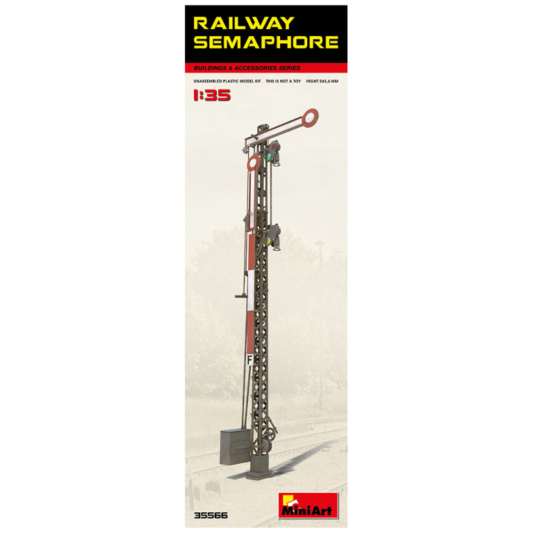 Sémaphore ferroviaire - MiniArt 35566 - 1/35