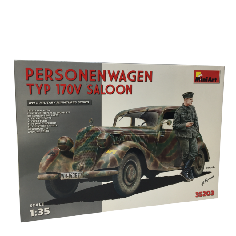 Voiture allemande berline, type 170V, 11 versions - MiniArt 35203 - 1/35