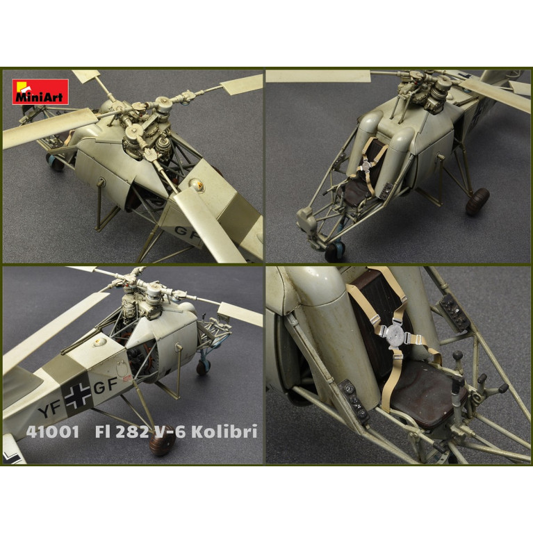 FI 282 Kolibri, 4 versions - MiniArt 41001 - 1/35