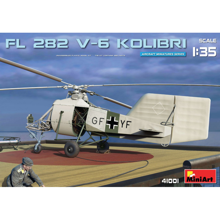 FI 282 V-6 Kolibri, 4 versions - MiniArt 41001 - 1/35