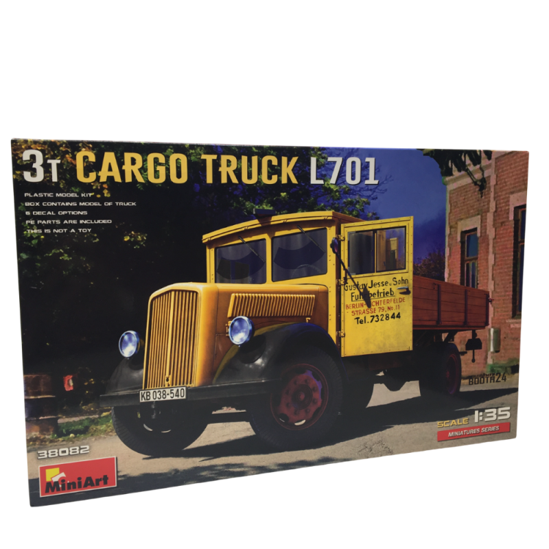 Camion de transport 3T L701, 6 versions - MiniArt 38082 - 1/35
