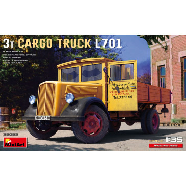 Camion de transport 3T L701, 6 versions - MiniArt 38082 - 1/35