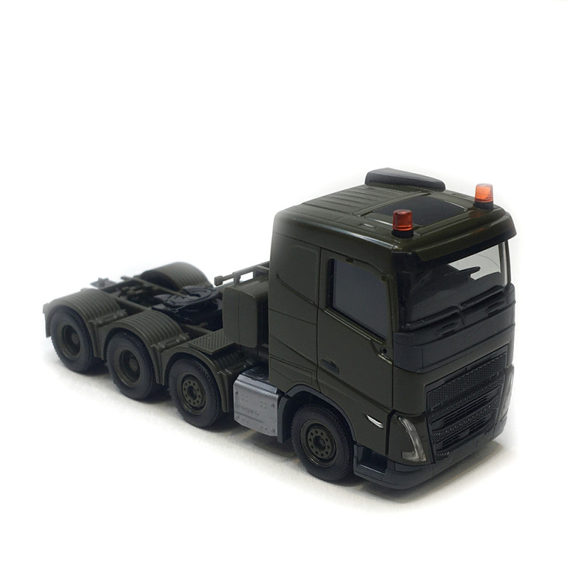 Camion Militaire MAN Avec Remorque – Herpa 1/87 (Neuf) Armée Allemande