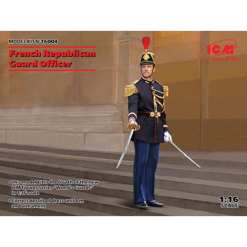 Officier de la Garde républicaine française - ICM 16004 - 1/16