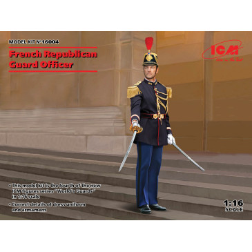 Officier de la Garde républicaine française - ICM 16004 - 1/16