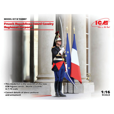 Caporal du régiment de cavalerie de la Garde républicaine française - ICM 16007 - 1/16