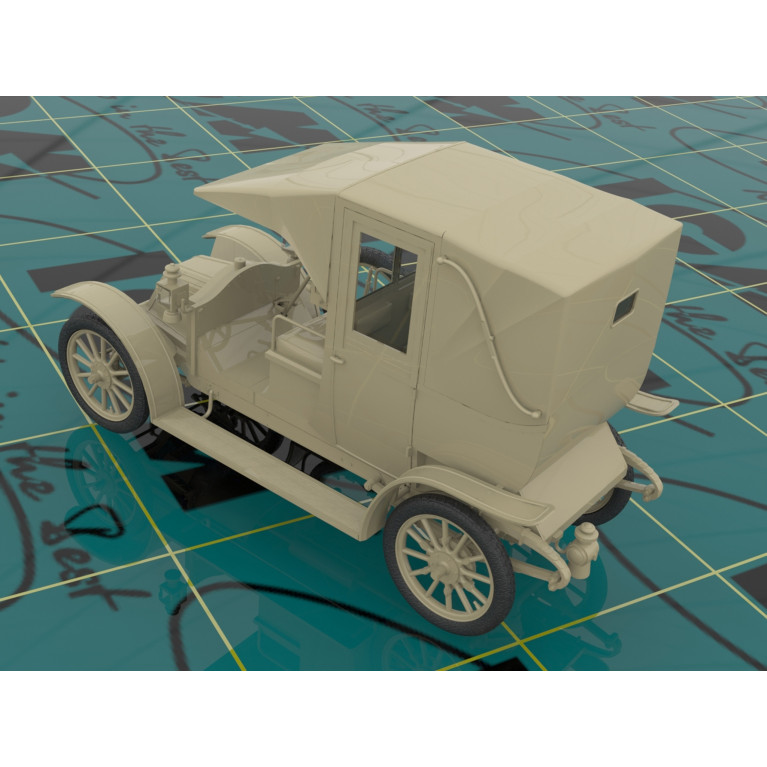 Taxi de la Marne, voiture française, 1914 - ICM 35659 - 1/35