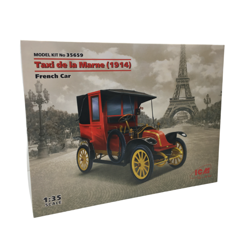 Taxi de la Marne, voiture française, 1914 - ICM 35659 - 1/35