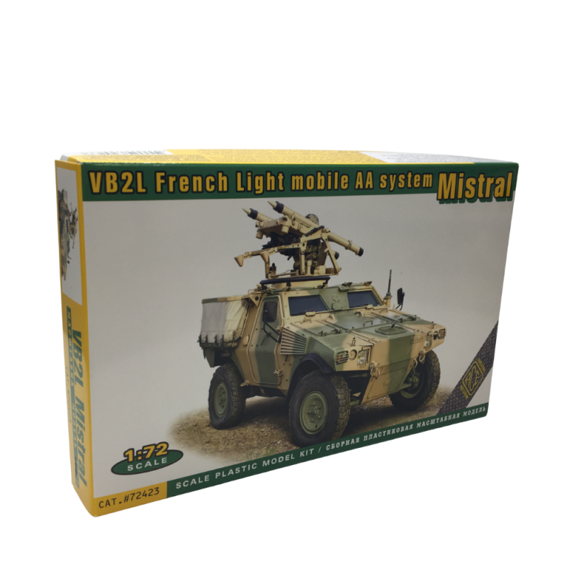 VBEL Mistral véhicule léger français, AA system - ACE 72423 - 1/72