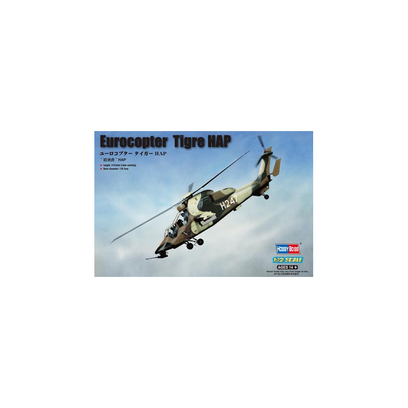 Eurocopter EC-665 Tigre HAP - HOBBYBOSS 87210 - 1/72