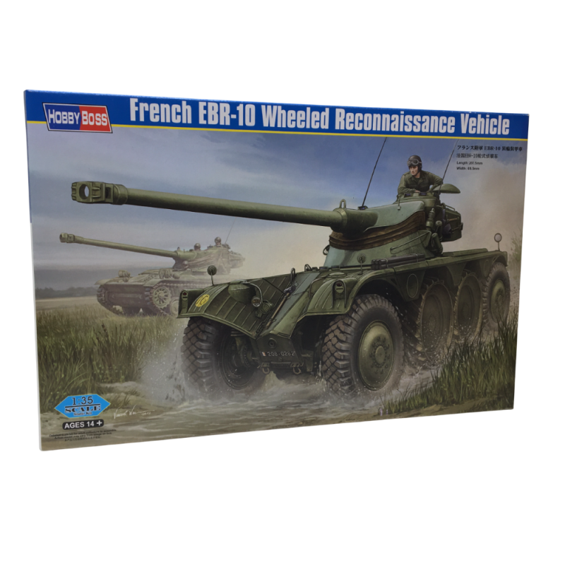 Tank EBR-10 de reconnaissance  - 1/35 - HOBBYBOSS 82489