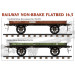 Plateforme ferroviaire sans frein 16.5t - MiniArt 39004 - 1/35