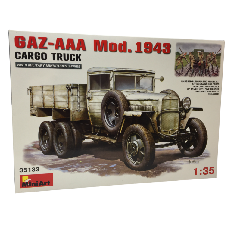 Gaz-AAA, Camion de cargo, 1943 - MiniArt 35133 - 1/35