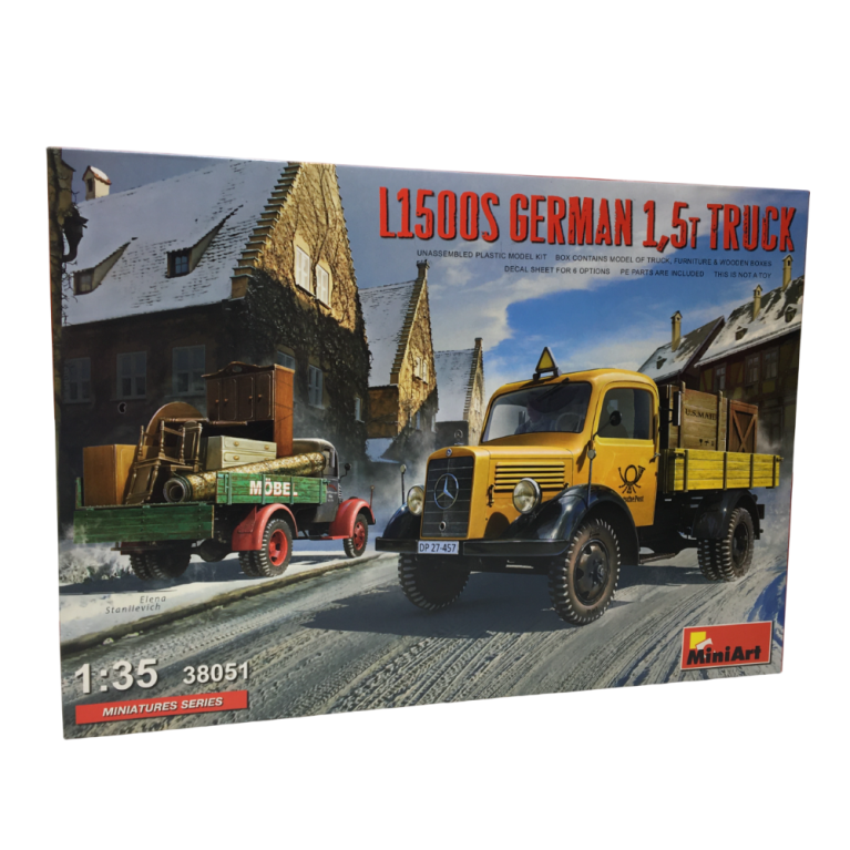 Camion allemand L1500S 1.5T - MiniArt 38051 - 1/35