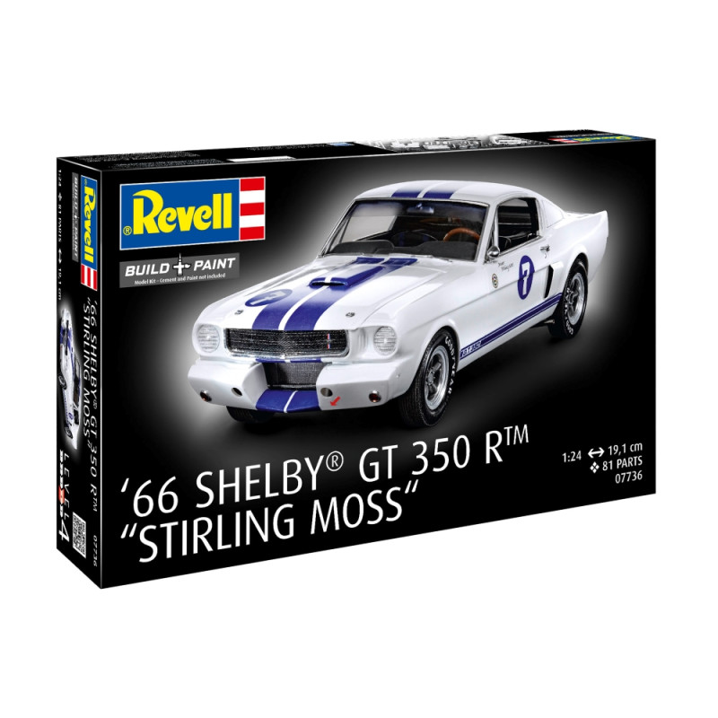 Shelby GT 350 R Stirling Moss, 1966 - Revell 07736 - 1/24