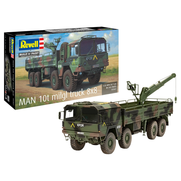 Camion MAN 10t milgl 8x8 - Revell 03367 - 1/35