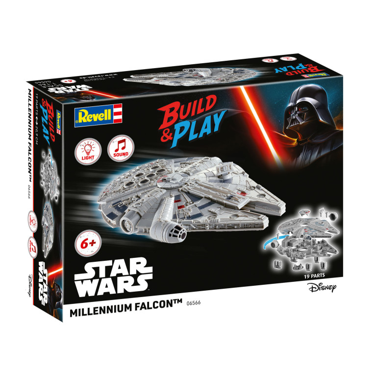 Faucon Millenium (son et lumière), build & play - Revell 06566 - 1/164