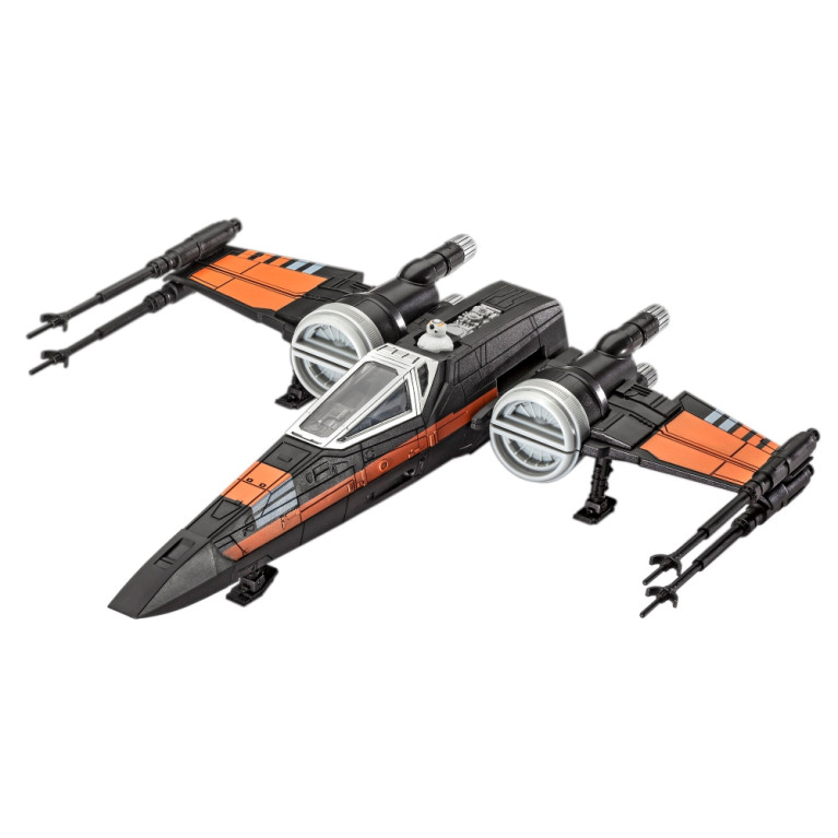 X-Wing fighter de Poe (avec son), build & play - Revell 06564 - 1/78