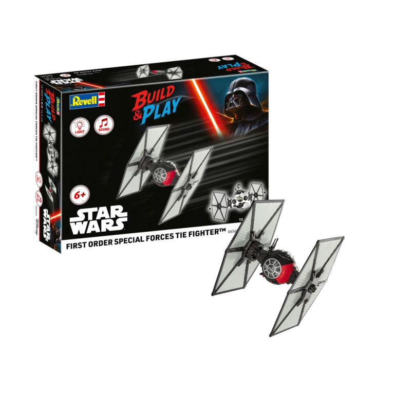 Forces spéciales TIE du Premier Ordre (son et lumière), build & play - Revell 06565 - 1/51