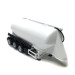 Semi-remorque silo vrac Feldbinder 35 m³ 3 essieux, blanc - HERPA 076821-002 - HO 1/87
