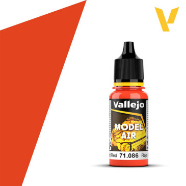 Rouge Clair N°82 - 18ml Model Air - VALLEJO 71.086