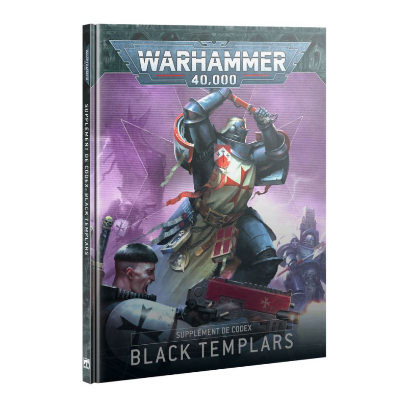 Warhammer 40.000 supplément de Codex : Black Templars  - WARHAMMER 01030101065