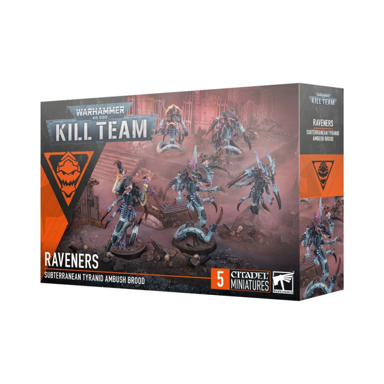 Warhammer 40.000 Kill Team: Raveners (rôdeurs), Subterranean Tyranid Ambush Brood - WARHAMMER 103-98