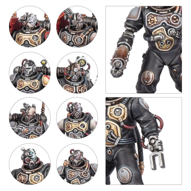 Warhammer 40.000 Kill Team: Battleclade (Clade de Combat), Adeptus mechanicus expedition assets - WARHAMMER 103-97