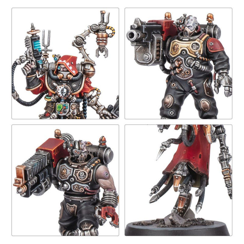 Warhammer 40.000 Kill Team: Battleclade (Clade de Combat), Adeptus mechanicus expedition assets - WARHAMMER 103-97