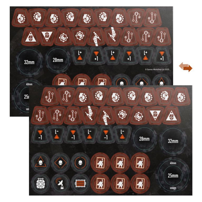 Warhammer 40.000 Kill Team: Battleclade (Clade de Combat), Adeptus mechanicus expedition assets - WARHAMMER 103-97