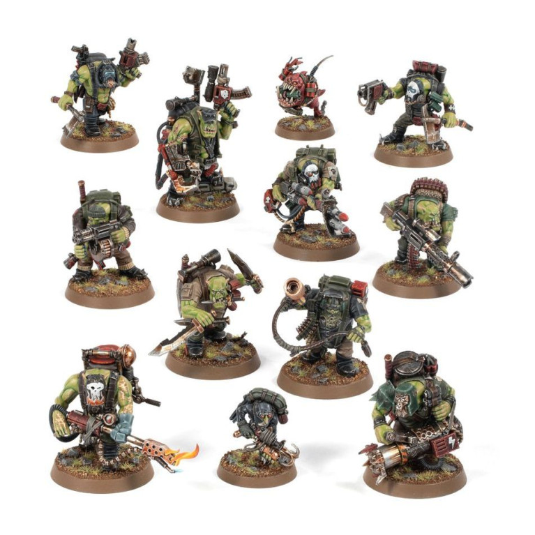 Warhammer 40.000 Kommandos, Orks - WARHAMMER 50-70
