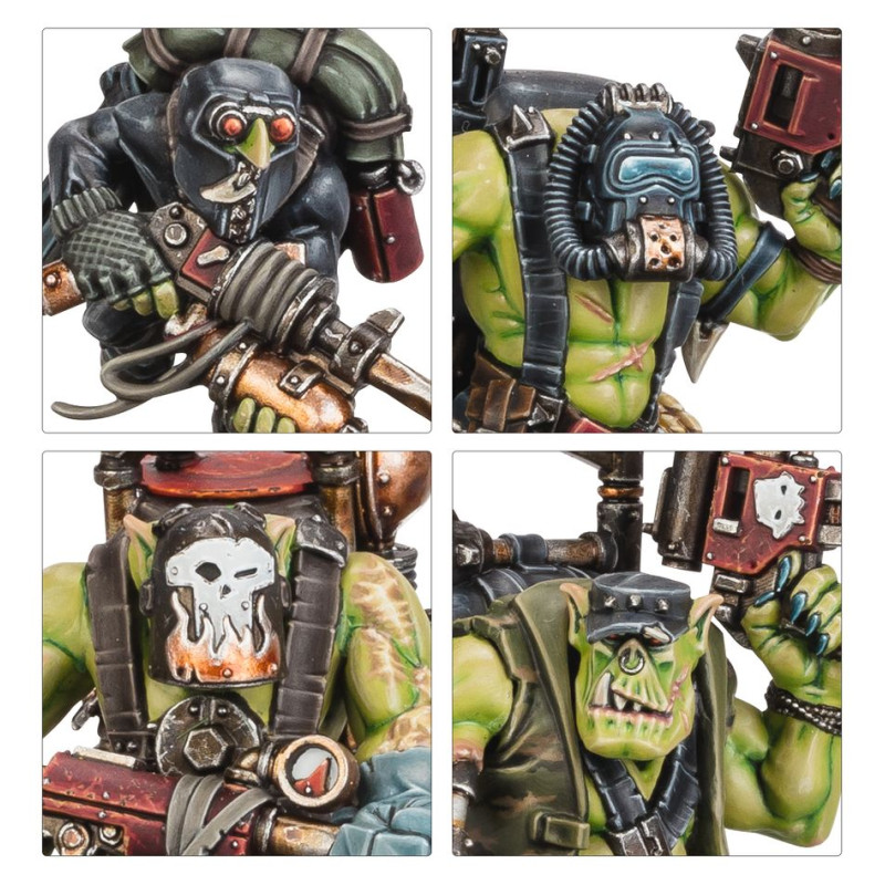 Warhammer 40.000 Kommandos, Orks - WARHAMMER 50-70