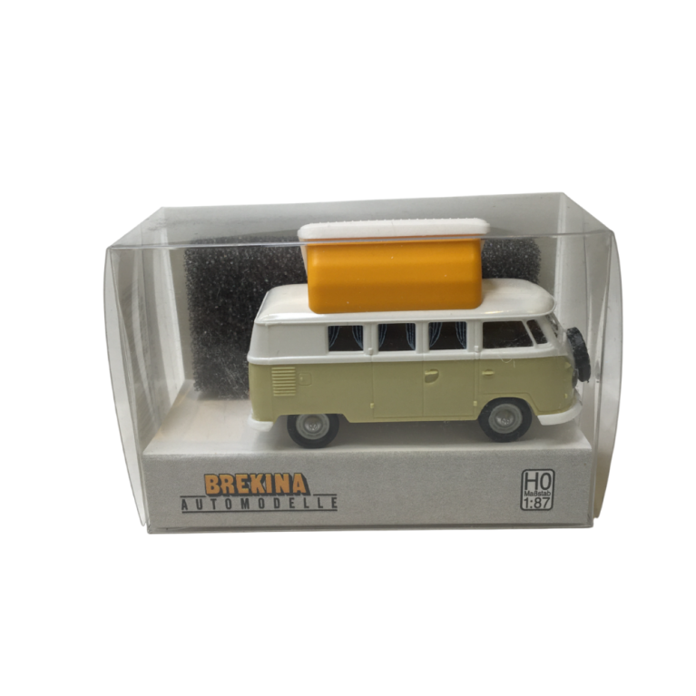 Volkswagen T1b, camping car avec toit Dormobile, 1960 - BREKINA 31633 - HO 1/87