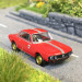 Lancia Fulvia coupé, rouge, 1970 - BREKINA 29631 - HO 1/87