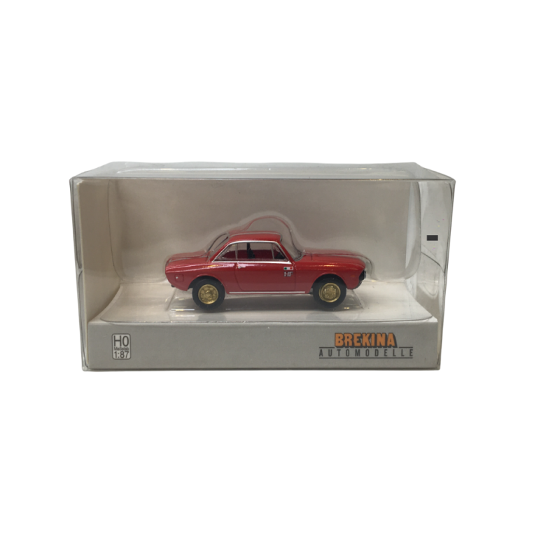 Lancia Fulvia coupé, rouge, 1970 - BREKINA 29631 - HO 1/87