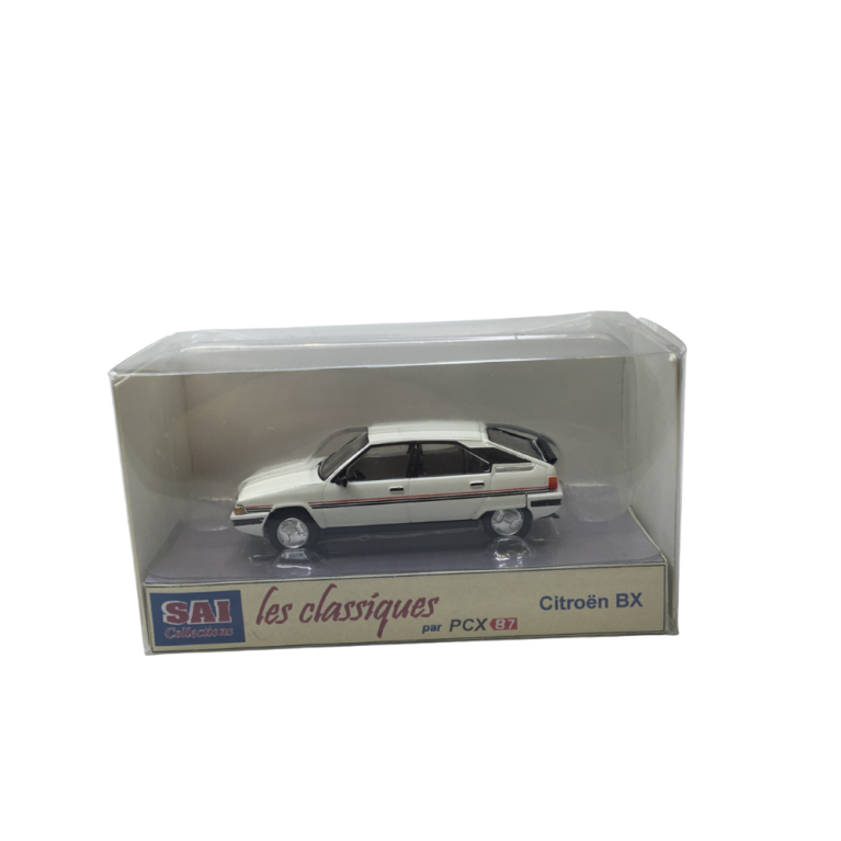 Citroën BX, blanc, 1983 - PCX 870718 - HO 1/87